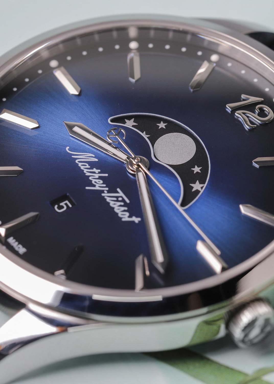 Mathey-Tissot Mathey-Tissot Urban H411LABU мужские часы синий циферблат на запястье