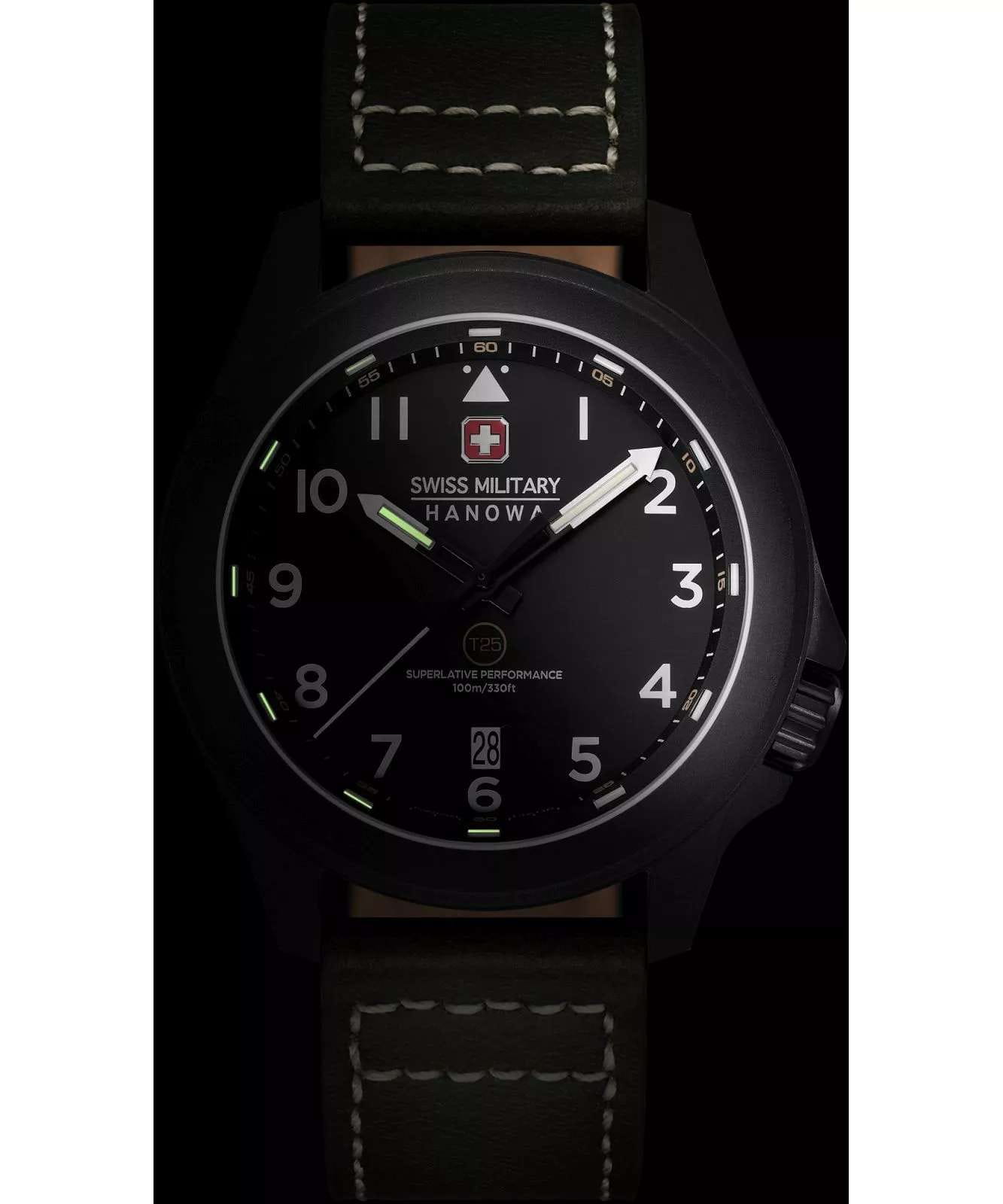 Оригинальные часы Swiss Military Hanowa Swiss Military Hanowa SMWGB0005240 кварцевые калибр механизма ronda 515 общий вид