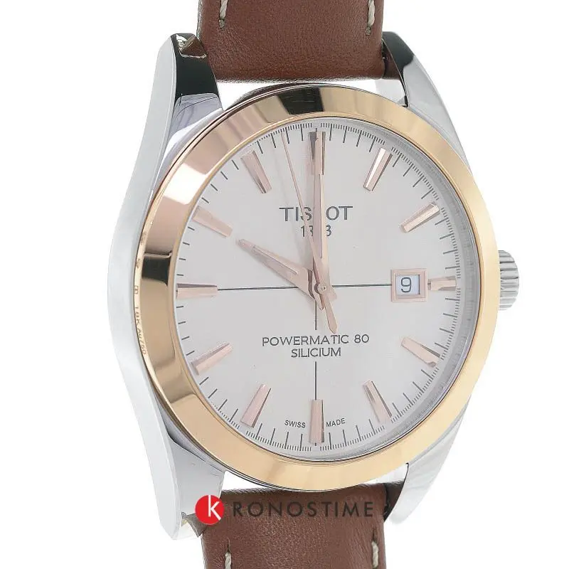 Фотография часов Tissot Gentleman Powermatic 80 Silicium 18K Gold T927.407.46.261.00_3