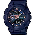 Casio Casio G-Shock GMA-S110CM-2A  GMA-S110CM-2A электронные женские часы  синий циферблат, браслет пластик — вид спереди