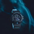 Casio Casio G-Shock DW-6900BWD-1DR, g-shock япония мужские часы на браслете пластик боковой вид