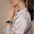 Rado Rado LaCoupole Diamonds R22243703 кварцевые женские часы часы крупный план черный циферблата