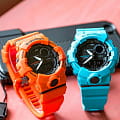 Casio Casio G-Shock GBA-800-4A G-SQUAD наручные мужские часы фото под углом.