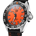 TAG Heuer TAG Heuer Formula 1 WAZ101A.FC8305 мужские часы оранжевый циферблат на запястье