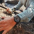 Casio Casio Pro Trek PRT-B70YT-1E, pro trek япония мужские часы на браслете титановый боковой вид