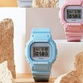 Casio Casio G-Shock DW-5600SC-2 электронные женские часы часы, крупный план серый циферблат