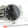 Tissot Tissot Tradition 5.5 Lady T063.209.11.058.00 кварцевые женские часы часы, крупный план черный циферблат