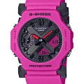 Casio Casio G-Shock GA-2300-4ADR (GA-2300-4A) GA GA-2300-4A электронные мужские часы черный циферблат, браслет пластик — вид спереди