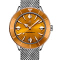 Breitling Breitling Superocean Heritage '57 Highlands U10340281I1A1  U10340281I1A1 механические мужские часы оранжевый циферблат, браслет нержавеющая сталь — вид спереди