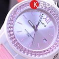 Casio Casio Collection LX-500H-4E5VEF женские часы розовый циферблат на запястье