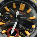 Casio Casio G-Shock GA-2000BT-1A, g-shock япония мужские часы на браслете пластик боковой вид