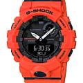 Casio Casio G-Shock GBA-800-4A G-SQUAD GBA-800-4A электронные мужские часы  серый циферблат, браслет пластик — вид спереди