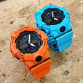 Casio Casio G-Shock GBA-800-4A g-shock японские мужские часы на браслете пластик боковой вид