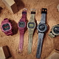 Casio GX-56SL-4 наручные мужские часы застежка крупным планом