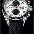 TAG Heuer TAG Heuer McClaren 1974 Carrera CAR2A12.FT6033 механические мужские часы часы, крупный план  циферблат