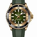 Breitling Breitling Superocean Automatic 42 N17375201L1S1  N17375201L1S1 механические мужские часы зеленый циферблат, браслет каучук — вид спереди