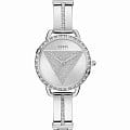 Guess Guess Bejeweled GW0914L1  GW0914L1 кварцевые женские часы серебристый циферблат, браслет нержавеющая сталь — вид спереди