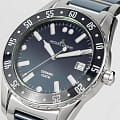 Jacques Lemans Jacques Lemans High Tech Ceramic 42-10B кварцевые мужские часы часы крупный план синий циферблата