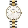 Rado Rado Coupole R22856924  R22856924 кварцевые мужские часы  перламутровый циферблат, браслет нержавеющая сталь с pvd-покрытием — вид спереди