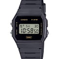 Casio Casio F-91WB-8A  F-91WB-8A кварцевые мужские часы  циферблат, браслет пластик — вид спереди