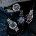 Casio Casio G-Shock GST-B400AD-1A4 электронные мужские часы часы крупный план красный циферблата