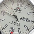 Orient Orient RA-AB0008S1, 3 stars 21 jewels япония мужские часы на браслете нержавеющая сталь боковой вид