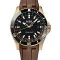 Mido Mido Ocean Star GMT M026.629.37.291.00  M0266293729100 механические мужские часы черный циферблат, браслет каучук — вид спереди