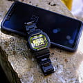 Casio Casio G-Shock GW-B5600BC-1 электронные мужские часы часы крупный план желтый циферблата