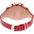 Fossil Fossil Carlie  ES4115,  сша женские часы на браслете кожа + текстиль боковой вид