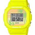 Casio Casio Baby-G BGD-560BC-9  BGD-560BC-9 кварцевые женские часы желтый циферблат, браслет пластик — вид спереди