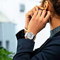 Casio Casio G-Shock GM-S5600SK-7DR (GM-S5600SK-7), g-shock япония женские часы на браслете полимер боковой вид