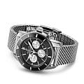 Breitling Breitling Superocean Heritage B01 Chronograph 44 AB0162121B1A1, superocean швейцария мужские часы на браслете нержавеющая сталь боковой вид