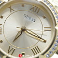 Guess GUESS GW0033L2  американские женские часы на браслете сталь с ip покрытием боковой вид