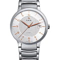 Rado Rado Centrix R30939143  R30939143 кварцевые мужские часы белый циферблат, браслет нержавеющая сталь — вид спереди