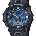 Casio Casio G-Shock GBA-900CB-1ADR (GBA-900CB-1A) G-SQUAD GBA-900CB-1A электронные мужские часы синий циферблат, браслет полимер — вид спереди