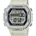 Casio Casio Collection MWD-110H-8AV  MWD-110H-8AV кварцевые мужские часы серый циферблат, браслет пластик — вид спереди