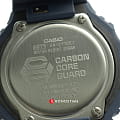 Casio Casio G-Shock GA-2110ET-2A электронные мужские часы часы, крупный план синий циферблат