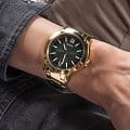 Guess Guess Crescent GW0574G2,  сша мужские часы на браслете сталь c pvd покрытием боковой вид