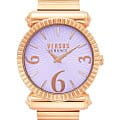  Versus Versace VSP1V1219  VSP1V1219 кварцевые женские часы фиолетовый циферблат, браслет сталь с ip покрытием — вид спереди