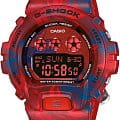 Casio Casio G-Shock GMD-S6900F-4  GMD-S6900F-4E электронные мужские часы черный циферблат, браслет пластик — вид спереди