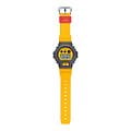 Casio Casio G-Shock DW-6900Y-9DR (DW-6900Y-9) электронные мужские часы часы крупный план желтый циферблата