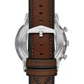 Fossil Fossil FB-02  FS5849,  сша мужские часы на браслете кожаный боковой вид