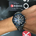 Casio Casio Edifice EFS-S540DB-1B япония наручные мужские часы заводная головка с логотипом Casio