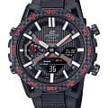 Casio Casio Edifice ECB-2000PB-1ADF (ECB-2000PB-1A) ECB ECB-2000PB-1A кварцевые мужские часы черный циферблат, браслет каучук — вид спереди