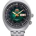 Orient Orient Revival RA-AA0E02E  RA-AA0E02E механические мужские часы  зеленый циферблат, браслет нержавеющая сталь — вид спереди