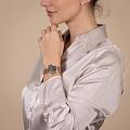 Rado Rado Coupole Diamonds Moonphase R22885903, coupole швейцария женские часы на браслете нержавеющая сталь с pvd-покрытием боковой вид