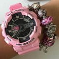 Casio Casio G-Shock GMA-S110MP-4A2 женские часы черный циферблат на запястье