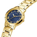 Guess Guess Dress Steel GW0404L4 женские часы синий циферблат на запястье
