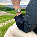 Серый Casio Casio Baby-G BGA-275M-3A на белом фоне — вид анфас