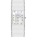 Jacques Lemans Jacques Lemans High Tech Ceramic 1-1940G  1-1940G кварцевые женские часы перламутровый циферблат, браслет сталь + керамические вставки — вид спереди